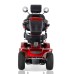 BSH Elektromobil für Senioren Seniorenmobil – 800 W, 15 km/h, elektromagnetische Bremse Rot