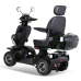 BSYS 4-Rad-Mobilitätsroller, 500 W, 15 km/h, Elektromagnetische Bremse, Schwarz