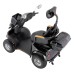 DJD-4-Rad-roller Elektrisch Senioren 1000 W 12/25 km/h All-Terrain-Reifen Schwarz