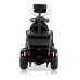 DJD2D 4-Rad-roller Elektrisch Senioren, 1000 W, 15 km/h, Elektromagnetische Bremse, Schwarz