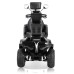 DJD2D 4-Rad-roller Elektrisch Senioren, 1000 W, 15 km/h, Elektromagnetische Bremse, Schwarz