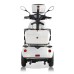 DJ(x)-4-Rad-roller Elektrisch Senioren, 1000 W, 25 km/h, Intelligenter Sitz，Weiß+