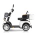 DJ(x)-4-Rad-roller Elektrisch Senioren, 1000 W, 25 km/h, Intelligenter Sitz，Weiß