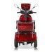 DJ(x)-4-Rad-roller Elektrisch Senioren, 1000 W, 25 km/h, Intelligenter Sitz，Rot