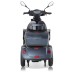 DJ(x)-4-Rad-roller Elektrisch Senioren, 1000 W, 25 km/h, Intelligenter Sitz，Mattschwarz