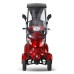 XL-4-Rad-Elektromobil für Senioren Seniorenmobil, 1000 W, 25 km/h, 30-50 km Reichweite Rot