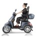 XL-4-Rad-Elektromobil für Senioren Seniorenmobil, 500 W, 25 km/h, 40–60 km Reichweite Mattschwarz
