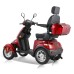 XL-4-Rad-Elektromobil für Senioren Seniorenmobil, 500 W, 25 km/h, 40–60 km Reichweite Rot