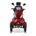 XL-4-Rad-Elektromobil für Senioren Seniorenmobil, 500 W, 25 km/h, 40–60 km Reichweite Rot