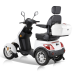 XL-4-Rad-Elektromobil für Senioren Seniorenmobil, 500 W, 25 km/h, 40–60 km Reichweite Weiß