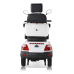 XL-4-Rad-Elektromobil für Senioren Seniorenmobil, 500 W, 25 km/h, 40–60 km Reichweite Weiß