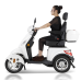 XL-4-Rad-Elektromobil für Senioren Seniorenmobil, 500 W, 25 km/h, 40–60 km Reichweite Weiß